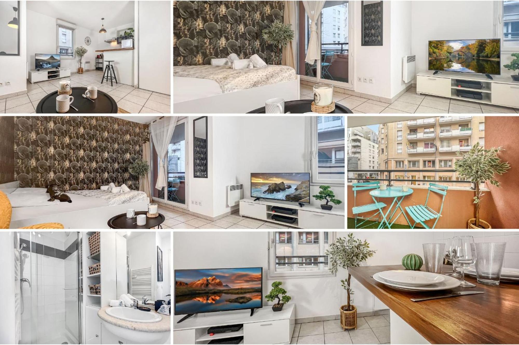 Homey Wild - Proche Gare Et Tram - Proche Centre - Balcon Prive - Parking Prive - Wifi Gratuit Аннмасс Екстер'єр фото