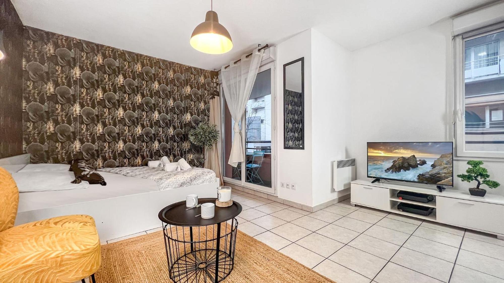 Homey Wild - Proche Gare Et Tram - Proche Centre - Balcon Prive - Parking Prive - Wifi Gratuit Аннмасс Екстер'єр фото